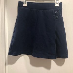 Uniform skirt skort